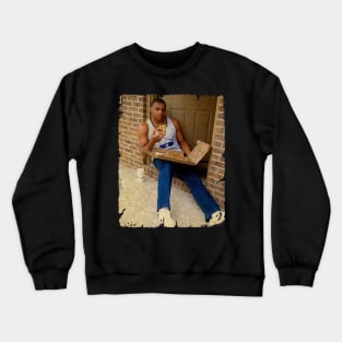 Charles Barkley - Eating Pizza Crewneck Sweatshirt